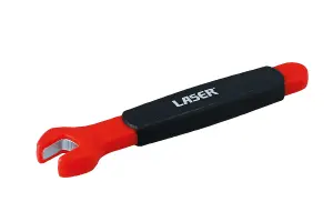 Laser Tools 8720 VDE 1000V Insulated Open Ended Spanner 8mm