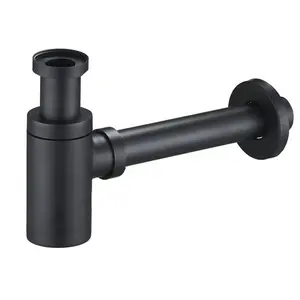 Calton 9.5 Cm Leg Bath Waste Bathroom Sink Drain Black