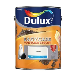 Dulux Easycare Washable & Tough Timeless Matt Wall & ceiling Emulsion paint, 5L