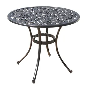 Cast Aluminium Garden Round Table