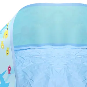 Childrens Paddling Pool 4ft, Rigid No Inflation 1.2 x 25cm