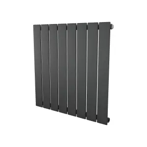 Ximax Vertirad HW600595A Anthracite Vertical 1057BTU Radiator, (W)595mm x (H)600mm