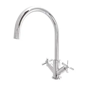 Hommix Rubineta Valencia-33 Chrome Kitchen Mixer