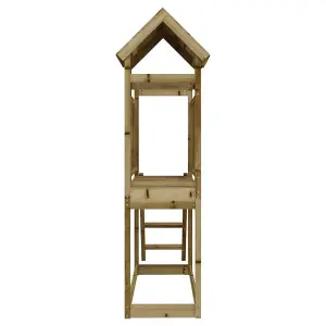 Berkfield Outdoor Playset 53x110x214 cm Impregnated Wood Pine