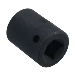 16mm 3/8in Drive Shallow Stubby Metric Impacted Socket 6 Sided Single Hex