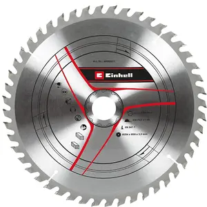 Einhell 49589551 Saw Blade HM Diameter 254 x 30 x 3.2 Teeth 48