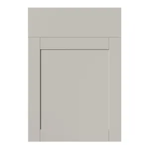 GoodHome Ashmead Matt pebble Shaker Drawerline Cabinet door (W)500mm (H)715mm (T)16mm