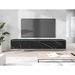 Doyal Tv Stand for Tvs up to 78 " Black Marble