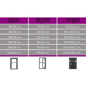 Fechteler Front Door Anthracite / Right Handing / 208cm H x 98cm W x 7cm D