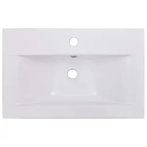 Built-in Basin 61x39.5x18.5 cm Ceramic White