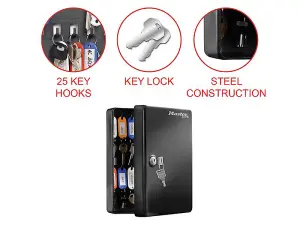 Master Lock Key Storage Box for 25 Keys - Secure and Organized Solution