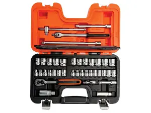 Bahco BAHS380 S380 Socket Set Of 38 Metric 3/8in Drive