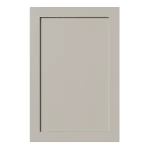 Tydeman Matt pebble Shaker Tall wall Cabinet door (W)600mm (H)900mm (T)20mm