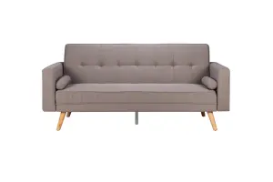 Birlea Ethan Large Sofa Bed In Grey Fabric