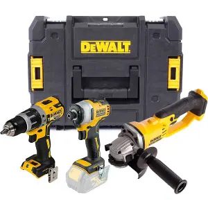 Dewalt DCK383 18v Brushless DCD796 Drill DCF887 Impact DCG412 Grinder Bare TSTAK