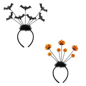 Halloween Headband Bopper Halloween Party, Trick or Treat  Bat