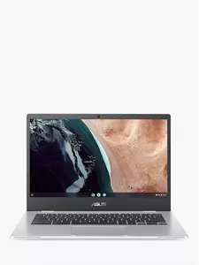 ASUS Chromebook CX14 Laptop, Intel Celeron Processor, 4GB RAM, 128GB Emmc, 14" Full HD, Arctic Grey