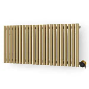 Terma 230V 1kW Brass Smart Horizontal Oil-filled radiator