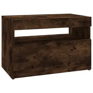 Abebi TV Stand for TVs up to 24" (Set of 2) Smoked Oak