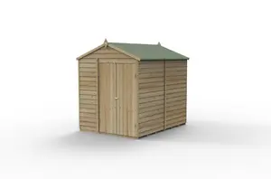 4LIFE Apex Shed 6x8 - Double Door - No Window