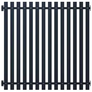 Berkfield Fence Panel Anthracite 170.5x170 cm Powder-coated Steel