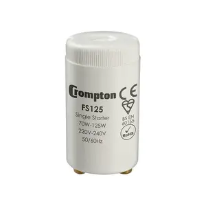 Crompton Lamps Fluorescent Starter 70W - 125W