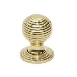 Castelion Brass Regency Beehive Cupboard Knobs