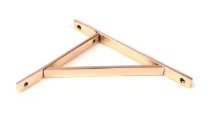 Polished Bronze Chalfont Shelf Bracket (260mm x 200mm)