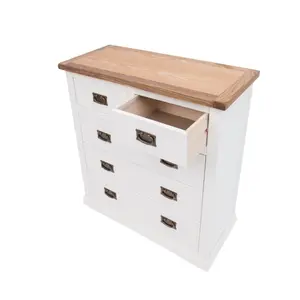 Cosenza 5 Drawer Chest of Drawers Bras Drop Handle