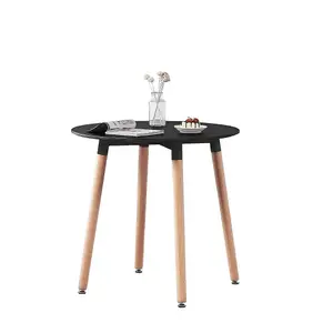 Halo Round Dining Table Single, Black