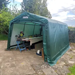 Clarke CIG81015 Garage / Workshop - Green (4.5 x 3 x 2.4m)