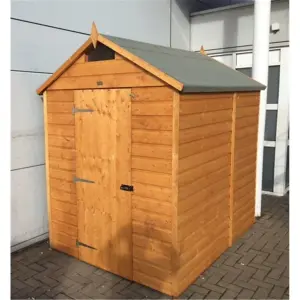 8 x 6 Deluxe Security Tongue And Groove Shed (12mm Tongue And Groove Floor)