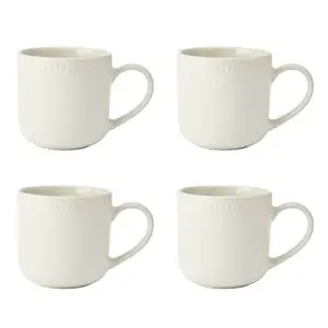 Mikasa Cranborne Set of 4 320ml Mugs