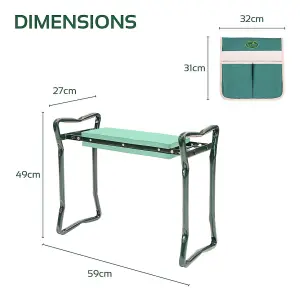 GardenKraft 10139 Folding Garden Kneeler