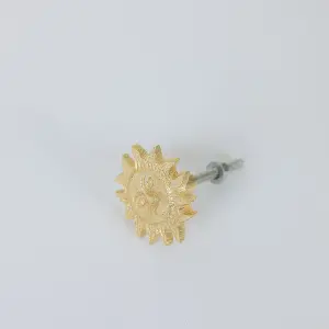 Melody Maison Gold Sun Drawer Knob