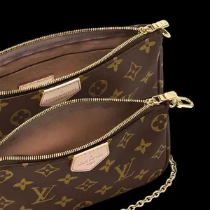 Louis Vuitton® - Multi Pochette Accessoires Bag - Khaki - Monogram Canvas - Women - Luxury