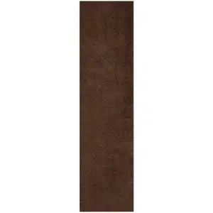 Myshaggy Collection Living Room Rugs Solid Design  Brown