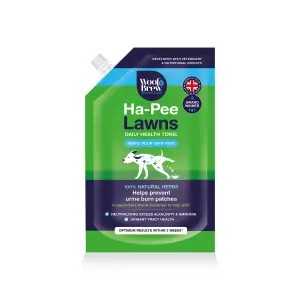 Woof&Brew Ha-Pee Lawns for Dogs - Helps prevent urine patches on lawns