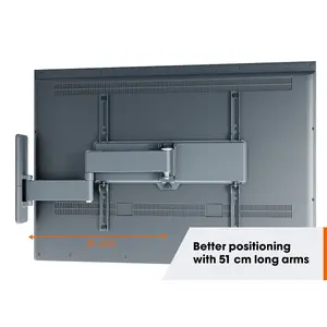 TVM 1445 Full-Motion TV Wall Mount