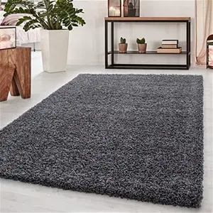 Abaseen Small Large Shaggy Rug Modern Rugs Living Room Extra Large Small Medium Rectangular Size Soft Touch Thick Pile Living Room Area Rugs Non