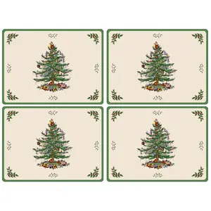 Christmas Tree Placemats (Set of 4)