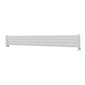 Ximax Champion FORH1164600W White Gas Horizontal Designer Radiator, (W)1800mm x (H)236mm