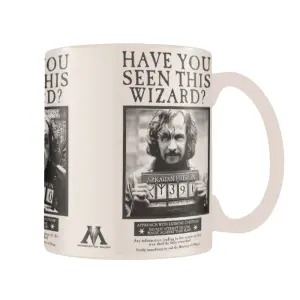 Harry Potter Wanted Poster Sirius Heat Changing Mug Cream (One Size)