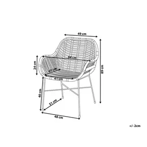 Mcnally Dining Chair Beige