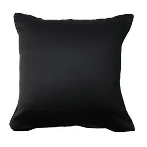 Klairissa Square Throw Cushion Black