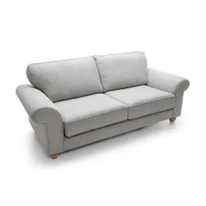 Ingrid 3 Seater Sofa in Light Grey