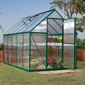 Palram - Canopia Mythos Green 6X10 Greenhouse