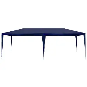 Berkfield Party Tent 3x6 m PE Blue