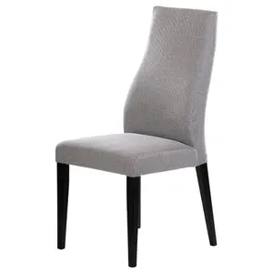 Feodosiy Upholstered Dining Chair (Set of 2) Grey / Black