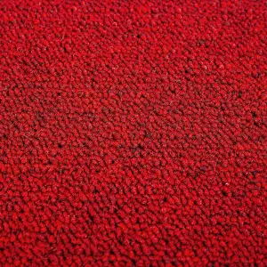 Wine Red Carpet Tiles Heavy Duty 20 Piece 5SQM Commercial Office Home Shop Retail Flooring